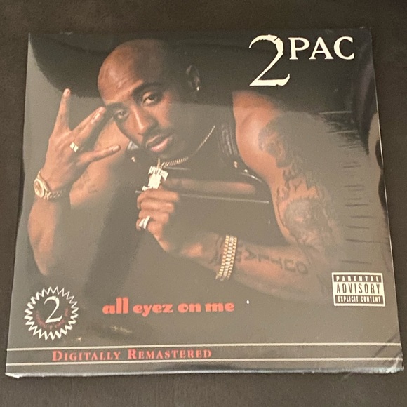 Death Row Records Other - 2Pac All Eyez On Me Rare Vinyl Record *Brand New/Never opened* w/2 CD’s